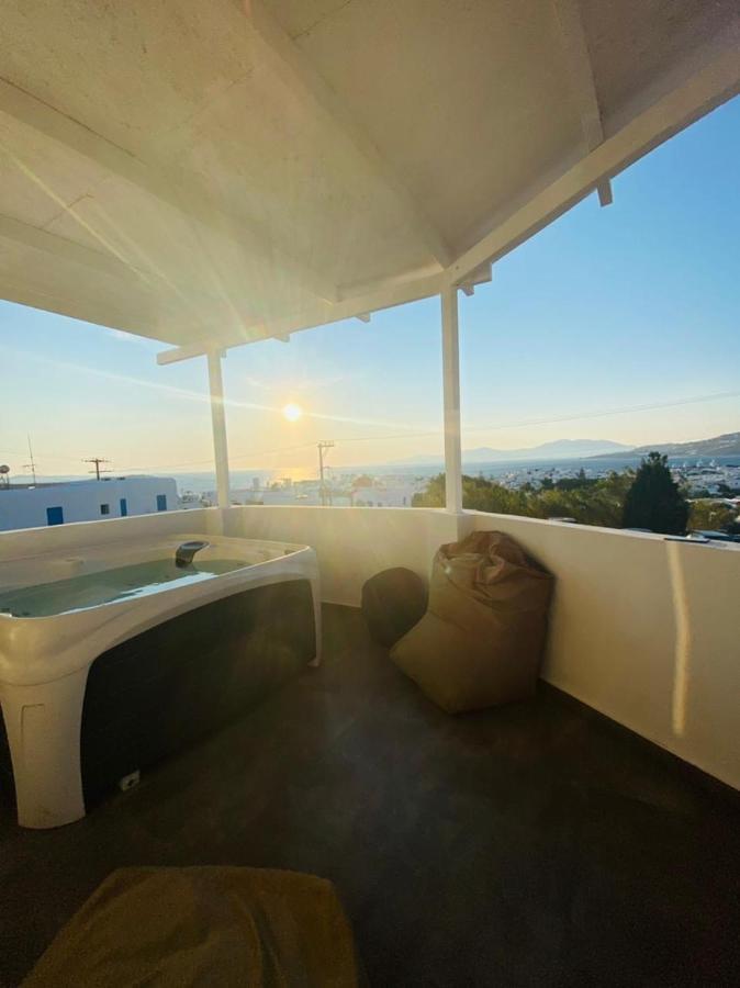 Sunset Fabrica Town Apartment Mykonos Town Ngoại thất bức ảnh